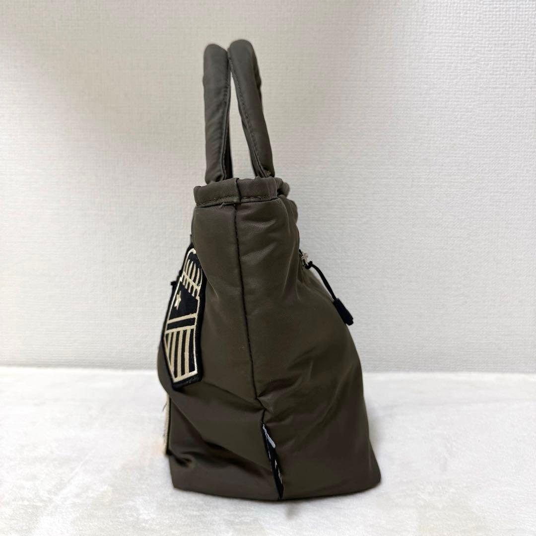 希少！！PEARLY GATES カートバッグ　ワッペン　カーキ系　アーミー