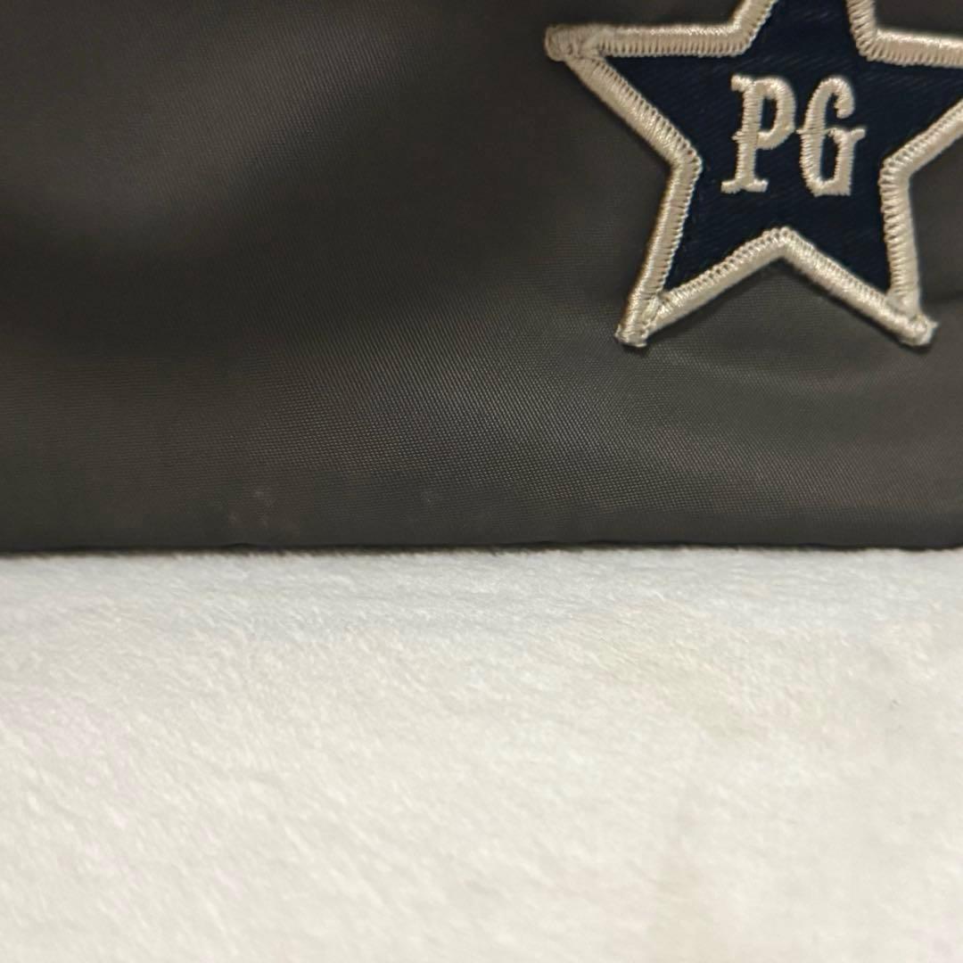 希少！！PEARLY GATES カートバッグ　ワッペン　カーキ系　アーミー