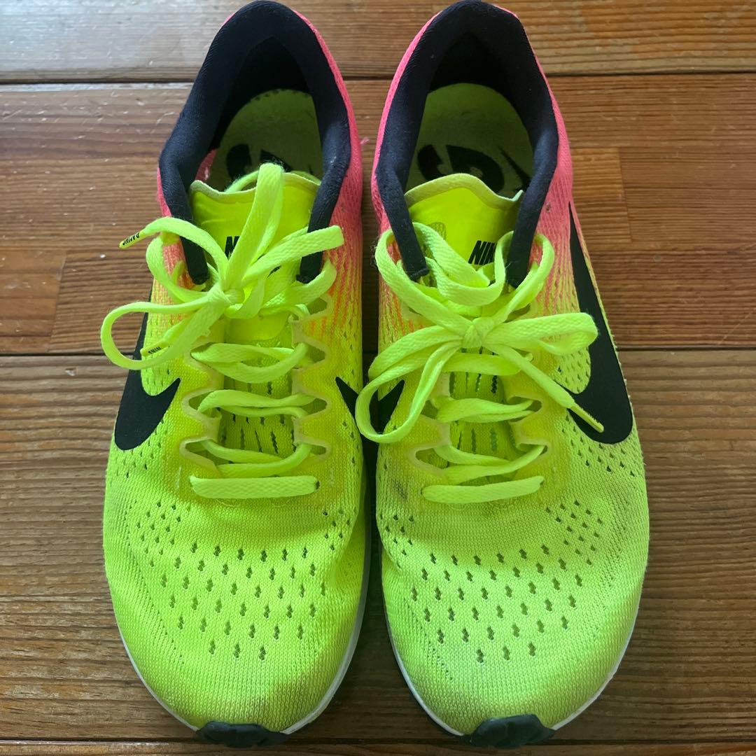 Nike Racing ランニングシューズ イエロー/ピンク