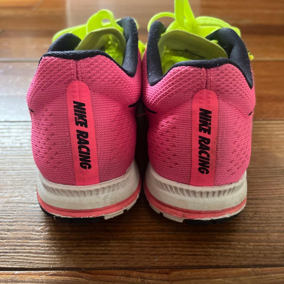 Nike Racing ランニングシューズ イエロー/ピンク