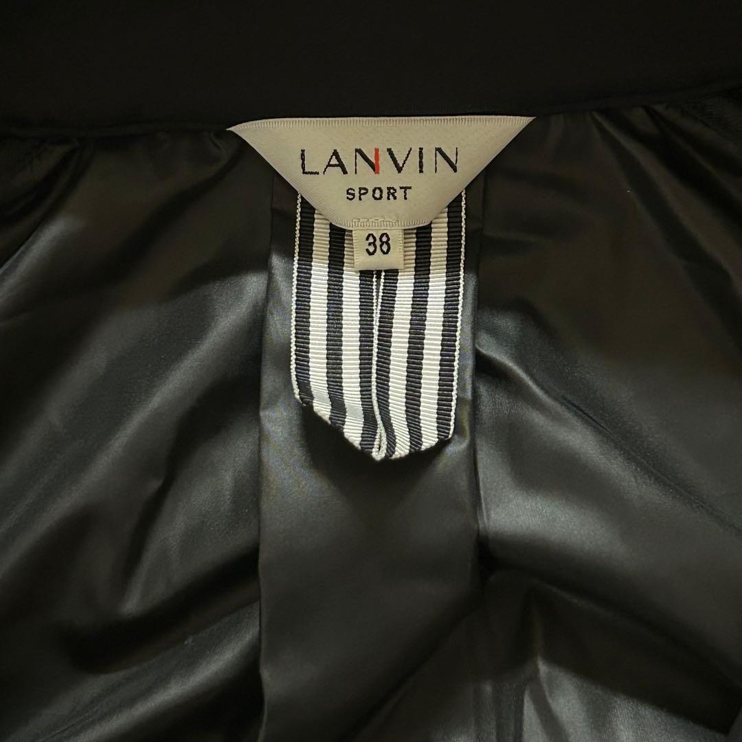 LANVIN SPORTフード取り外し可能フルオープンベスト サイズ38
