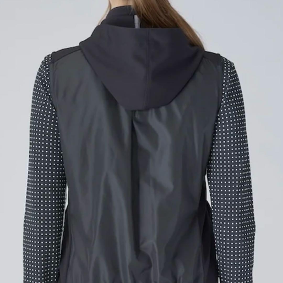 LANVIN SPORTフード取り外し可能フルオープンベスト サイズ38