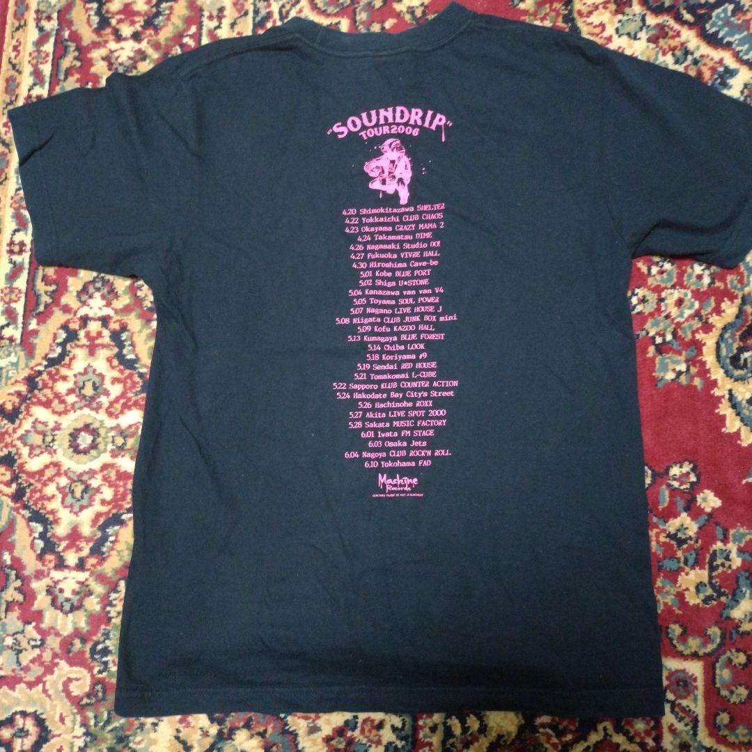 over arm throw　SOUNDRIP TOUR ヴィンテージ　Tシャツ