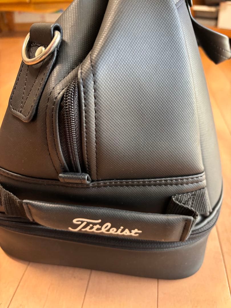 Titleist ブラック　ボストンバック
