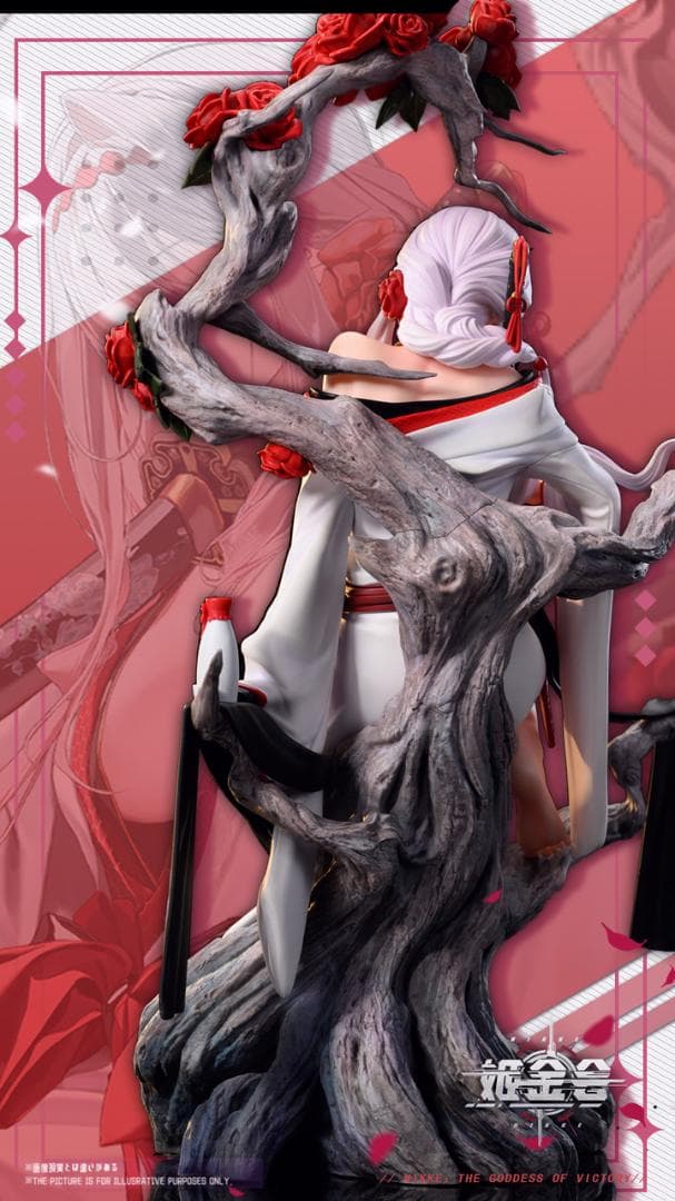 勝利の女神：NIKKE　紅蓮　1/6　ガレージキット　塗装済完成品　フィギュア