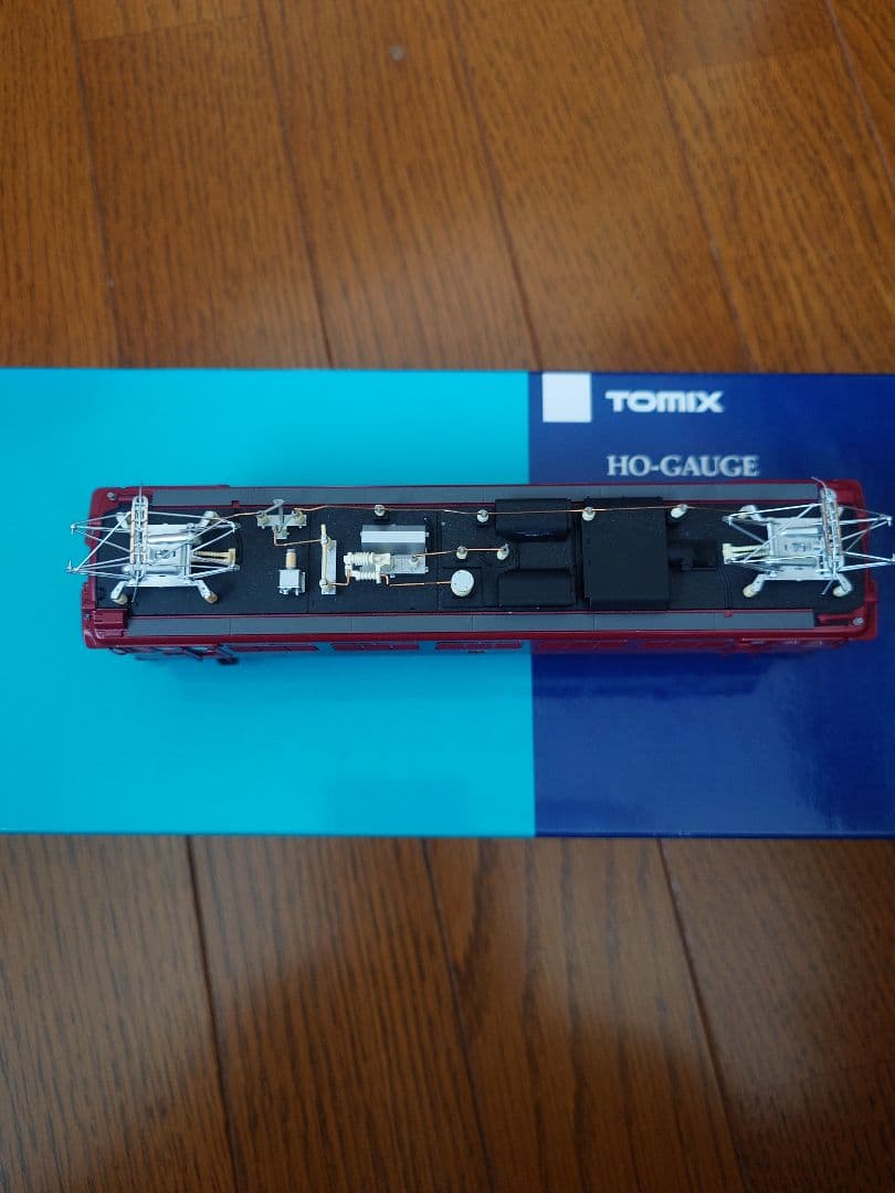 TOMIX 国鉄ED75形電気機関車 HOゲージ ひさし付き HO-110