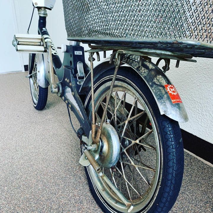 ミヤタ zigzag 70’ｓ　昭和レトロ折りたたみ　味わい抜群　近県配達込み