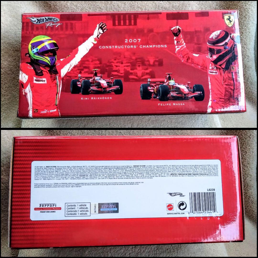 ミニカー Ferrari F2007 Constructors Champion+F10