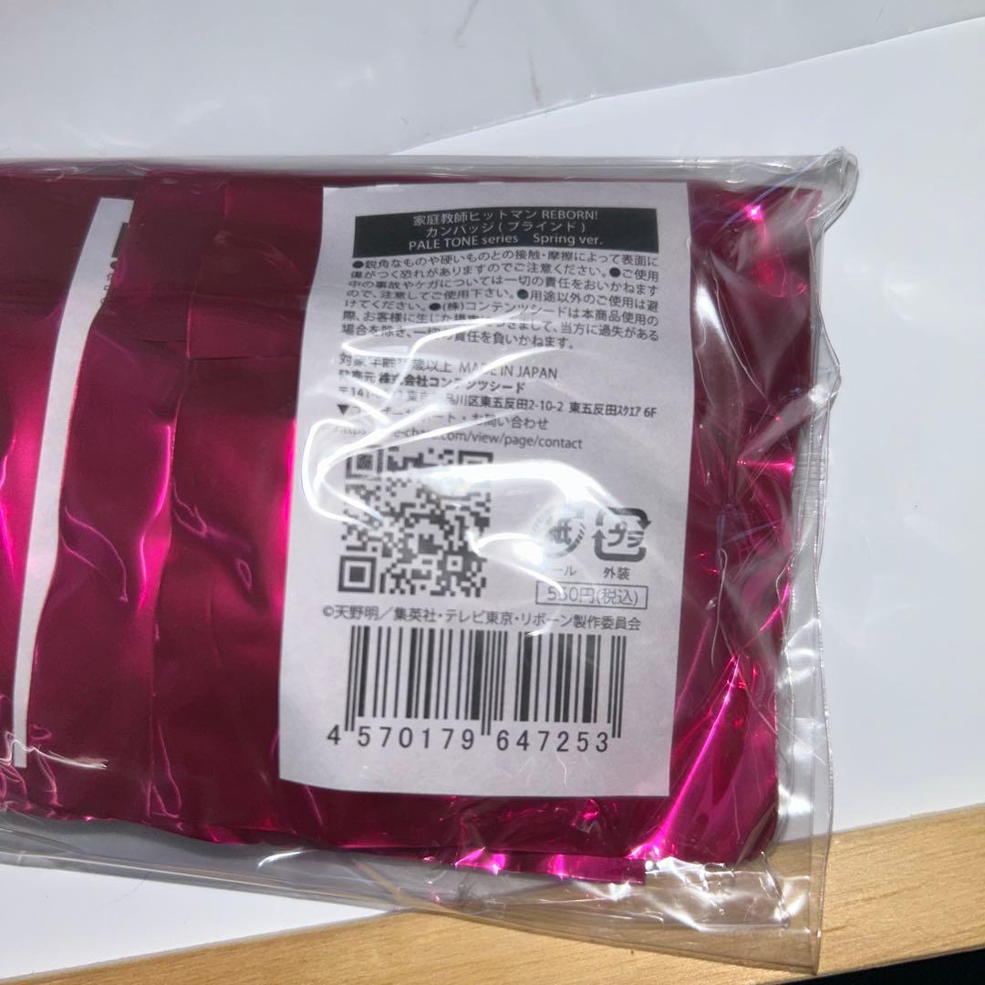 リボーン ステータスカード & Pale Tone Spring 缶バッジ64個