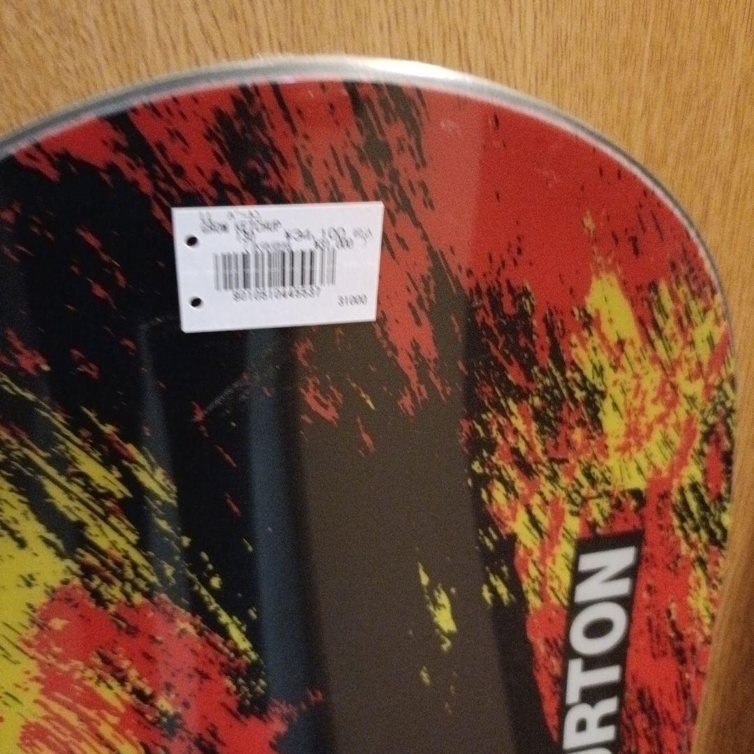【新品】BURTON GROM スノーボード 赤黒　130センチ