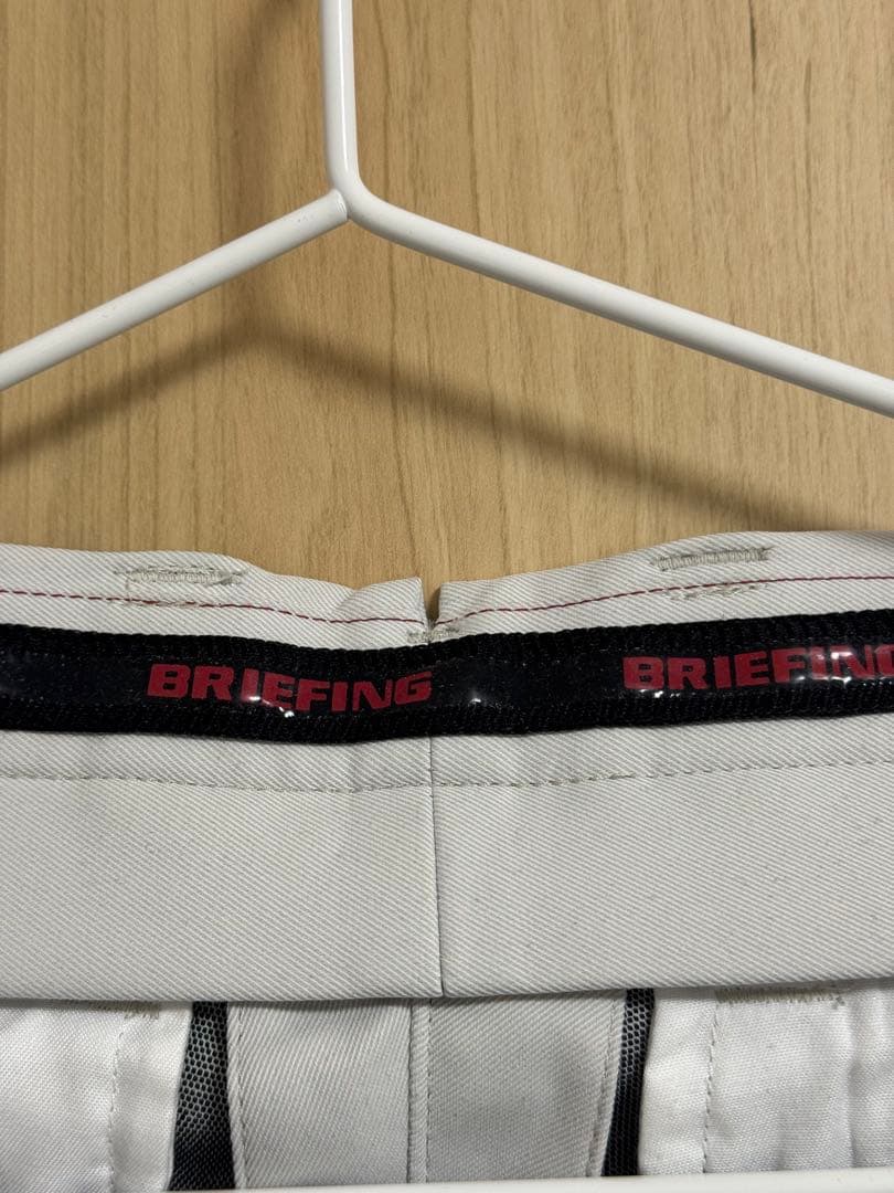 Breifing ライトグレー ゴルフパンツ メンズ S