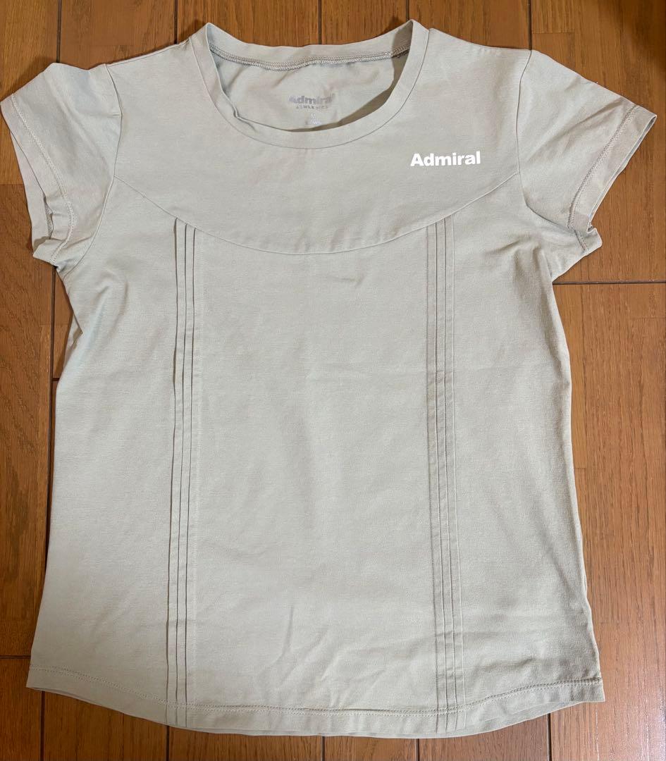 Admiral レディーステニスウェア上下セット ベージュ　M size