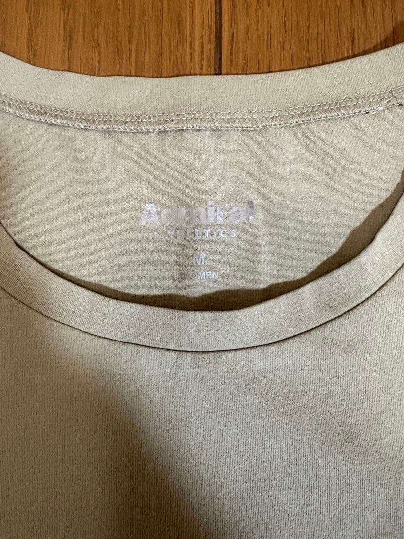 Admiral レディーステニスウェア上下セット ベージュ　M size