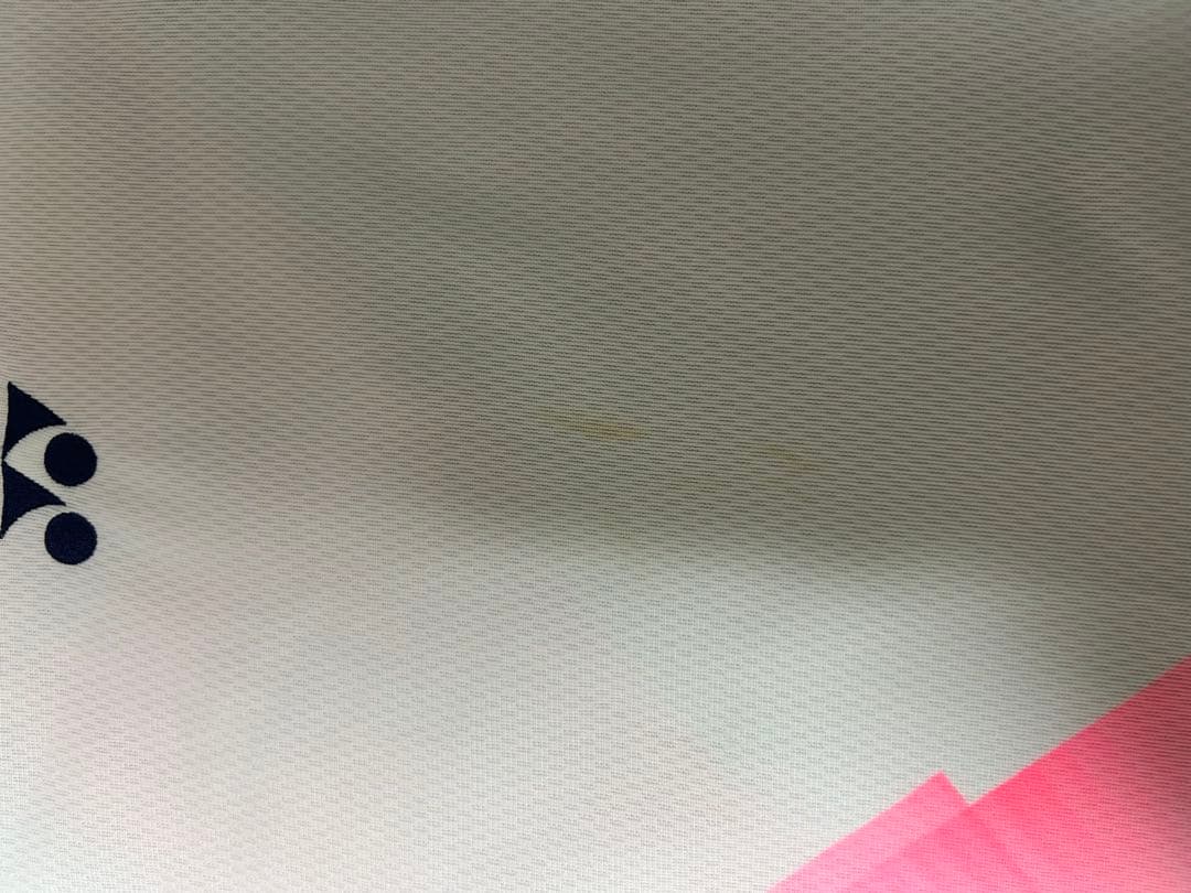YONEX テニスウェア L ホワイト/ピンク