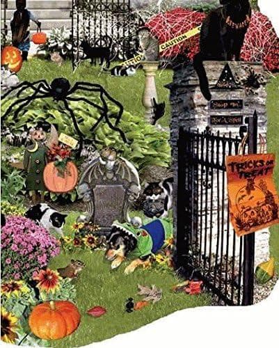 SunsOut ハロウィーン幽霊屋敷ジグソーパズル(1000ピース)