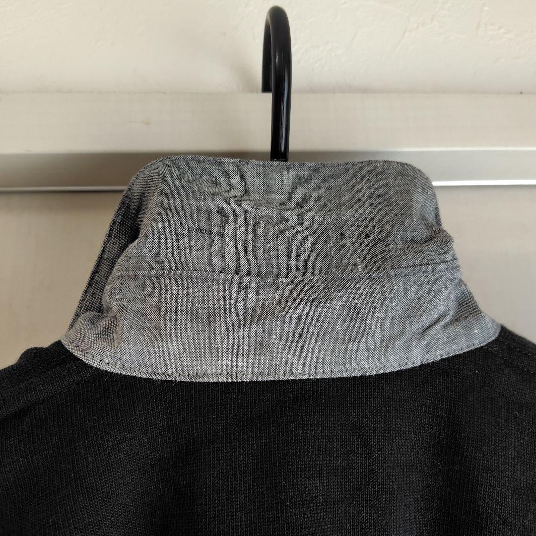 『新品』Canterbury オールブラックス　ラガーシャツ ＮＺ製 サイズＬ