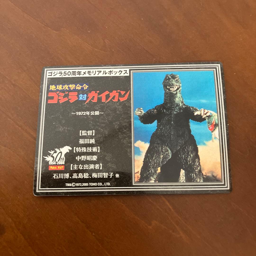 ガイガン ゴジラ50周年メモリアルボックス