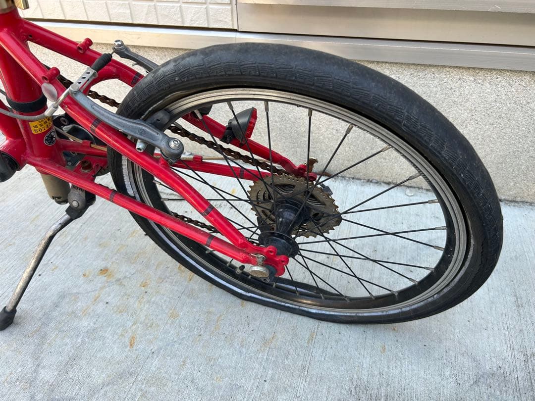 DAHON route 20インチ　折り畳み　自転車　中古 要整備