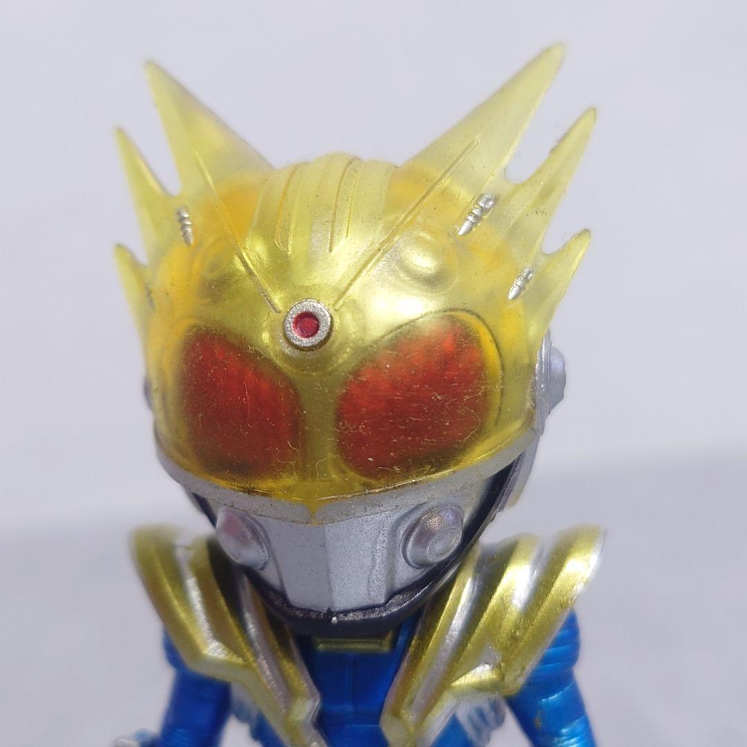 仮面ライダー フィギュア 青金色