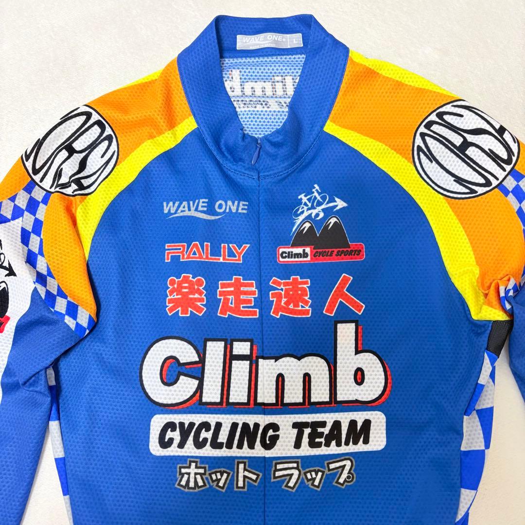 WAVE ONE ウエイブワン 自転車 サイクルジャージ ワンピース L