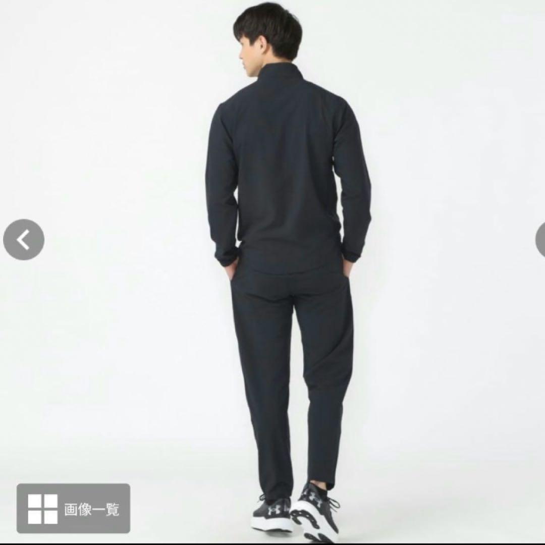 定価¥17.050 未使用【UNDER ARMOUR】薄手セットアップ　ブラック