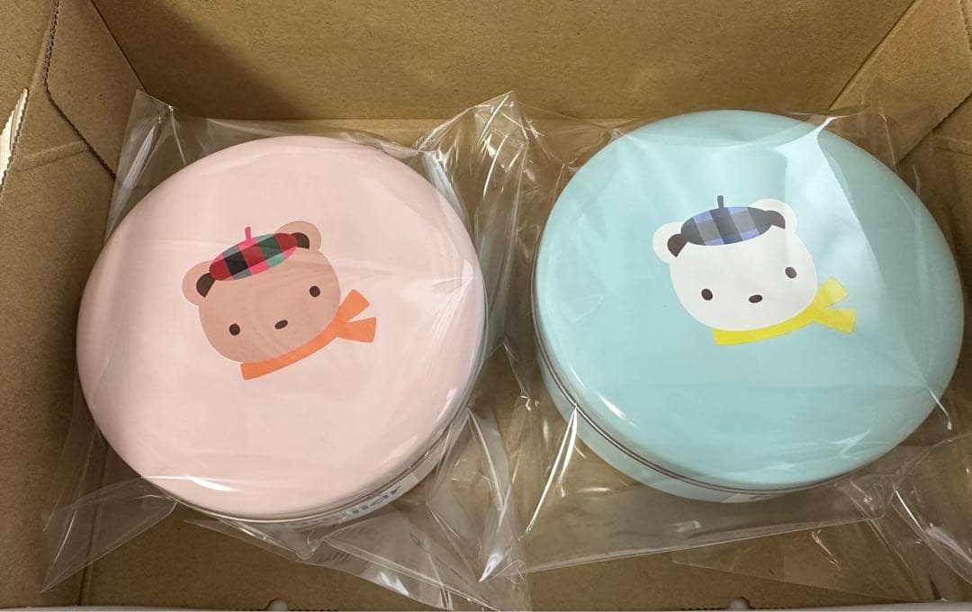 ファミリアオリジナルクッキー缶 ライフスタイルショップ限定 2個セット