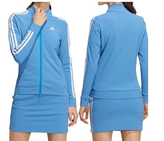 ⛳️アディダス♥️adidas GOLF ジャケット＆スカート 上下 青 M