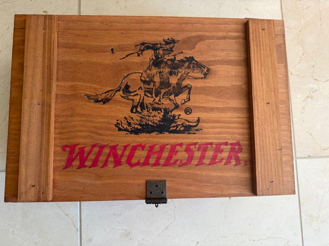 WINCHESTER ウィンチェスター 木製ボックス 弾薬ケース クレー射撃