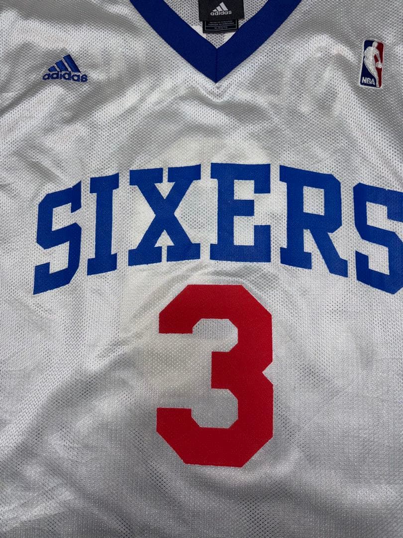 シクサーズ SIXERS アイバーソン レプリカ ユニフォーム アディダス XL