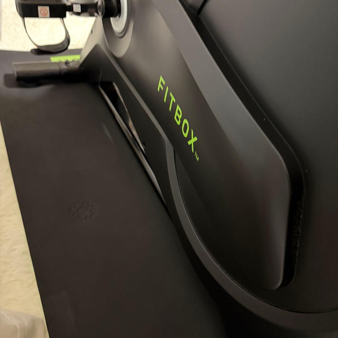 【美品】　FITBOX 第三世代　マット付き　スピンバイク　自宅トレーニング