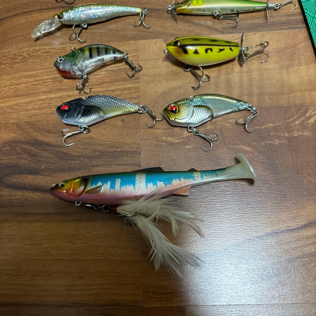 バス釣り引退　ルアー　ワームセット