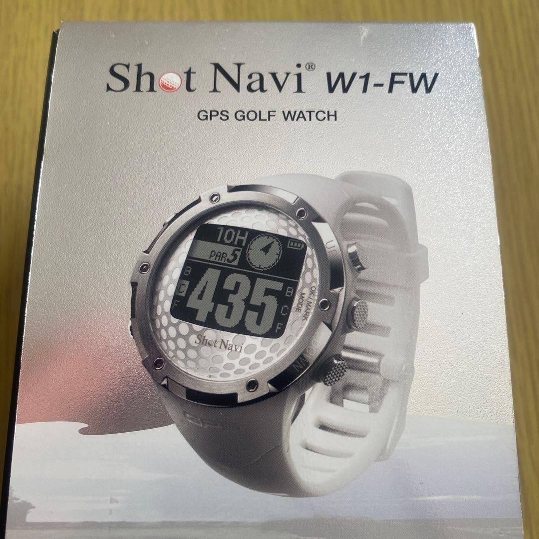 Shot Navi GPSナビウォッチ 本体と充電ケーブル