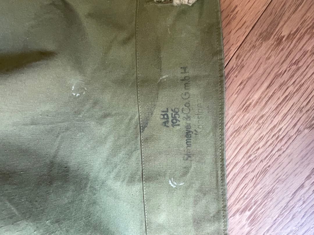 ベルギー軍幕　パップテント美品　ビンテージ　2枚セット　1956