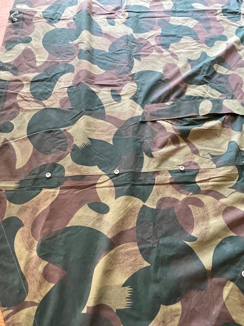 ベルギー軍幕　パップテント美品　ビンテージ　2枚セット　1956