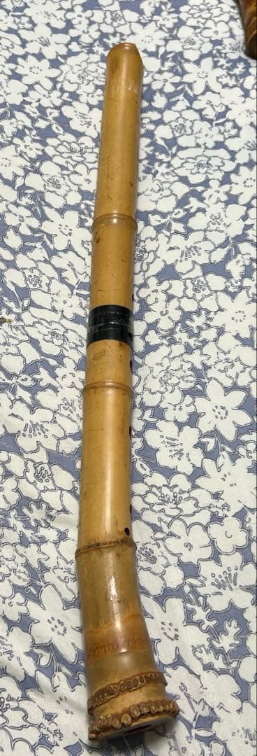 尺八　約54cm 銘　朝童