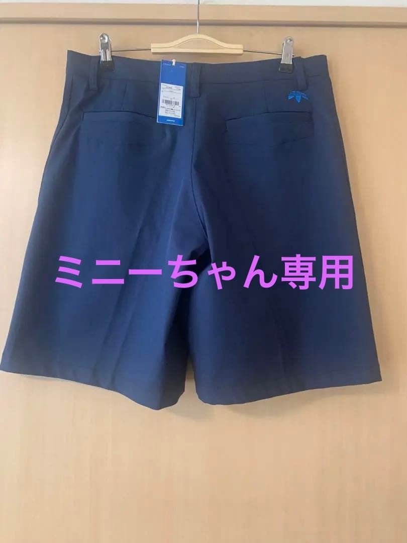 アディダスオリジナルスゴルフ　ハーフパンツ　ネイビー　ウエスト82