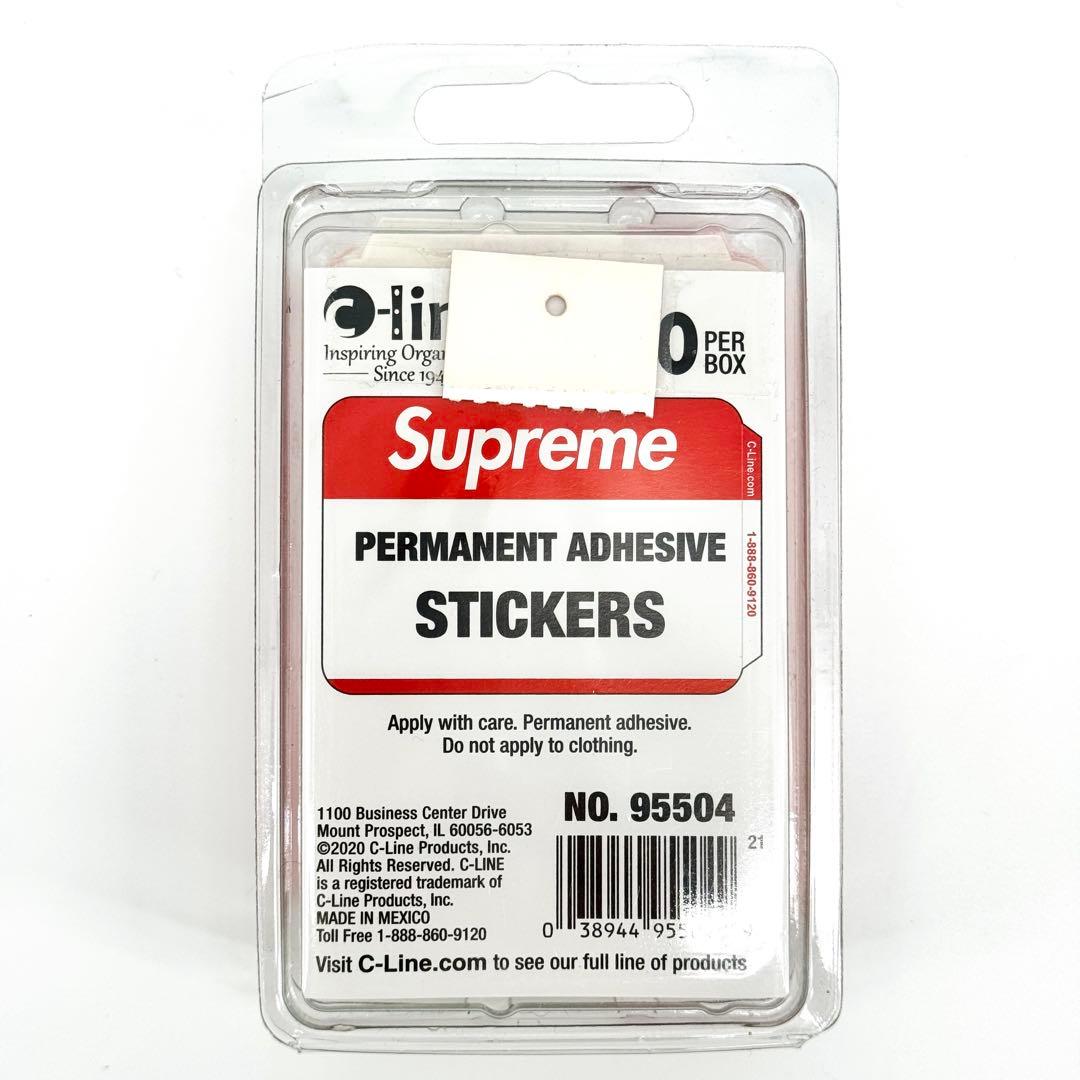 新品 20AW Supreme シュプリーム ネームバッジステッカー100枚入り