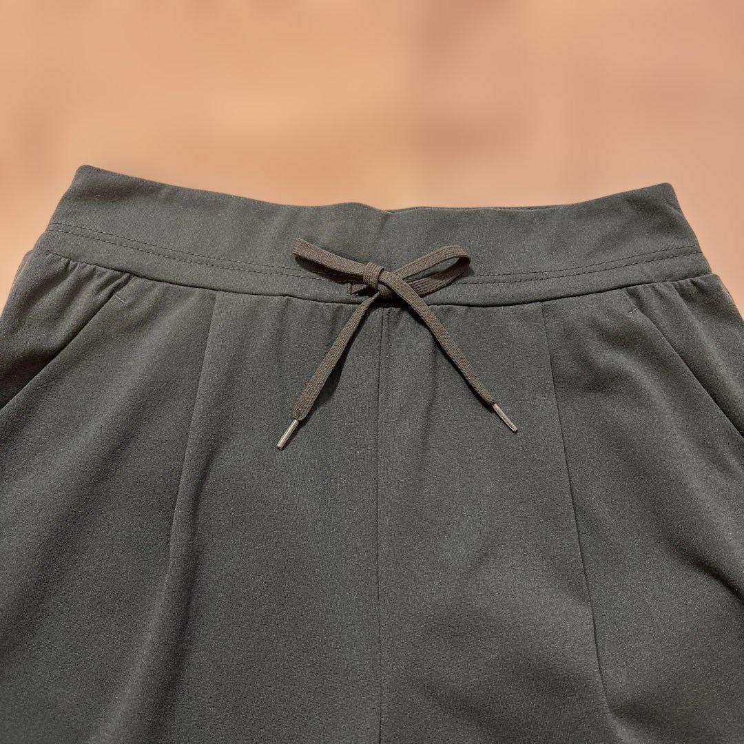 Chacott チャコット ドローストリングヨガパンツ アイアンブルー M