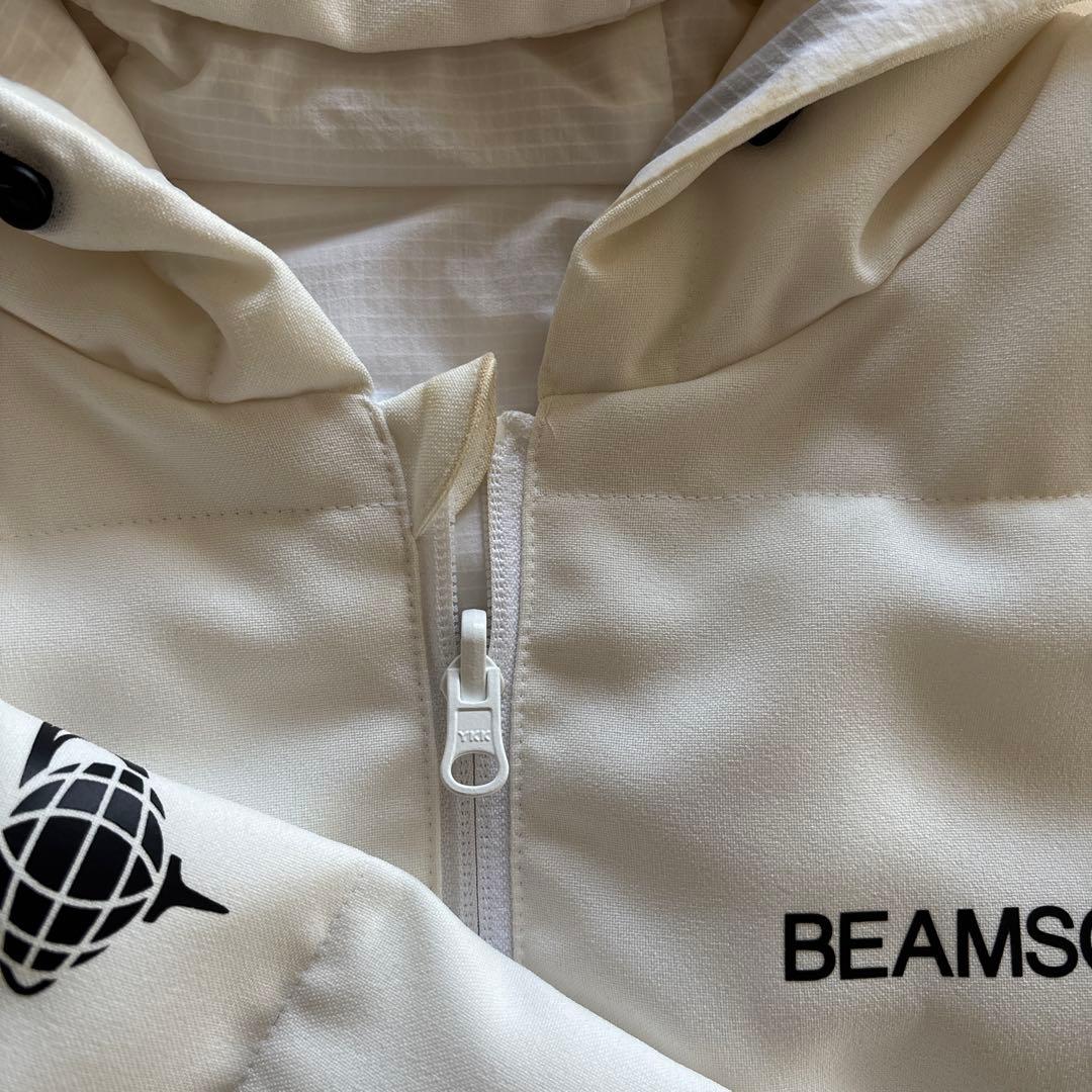 マシャマシャ　BEAMS GOLF ジャケットブルゾン4WAY ホワイトL