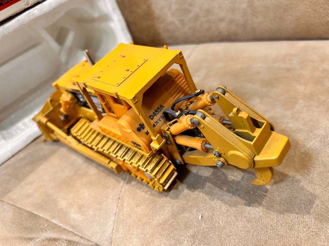 ダイヤペット K-48コマツ D455A ブルドーザー　ダイキャスト