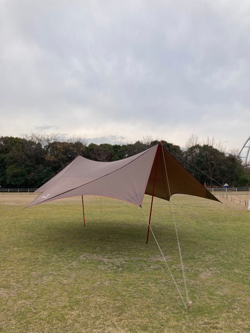 ⭐︎最終価格⭐︎スノーピークHDタープシールドヘキサエボォPro.ポールセット