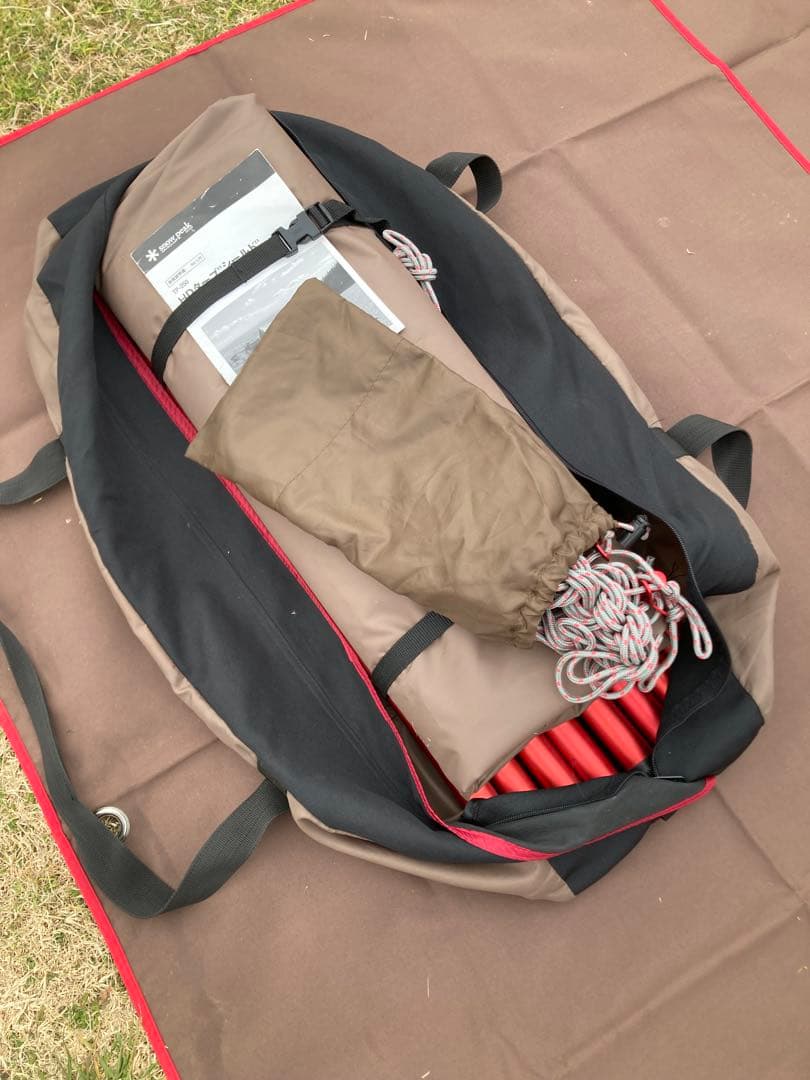 ⭐︎最終価格⭐︎スノーピークHDタープシールドヘキサエボォPro.ポールセット