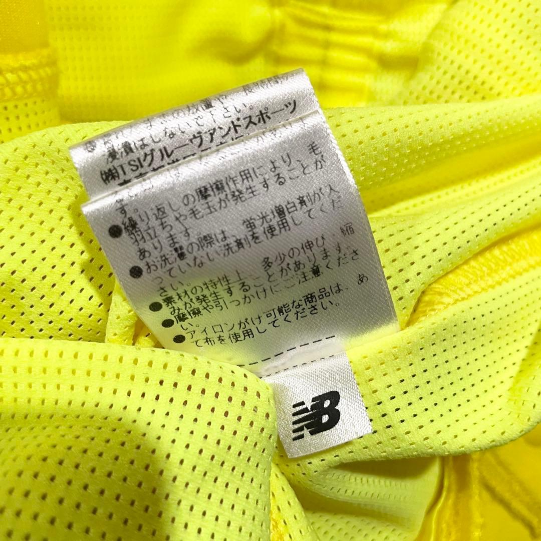 NEW BALANCE ニューバランス ジップ パーカー イエロー サイズ2 L