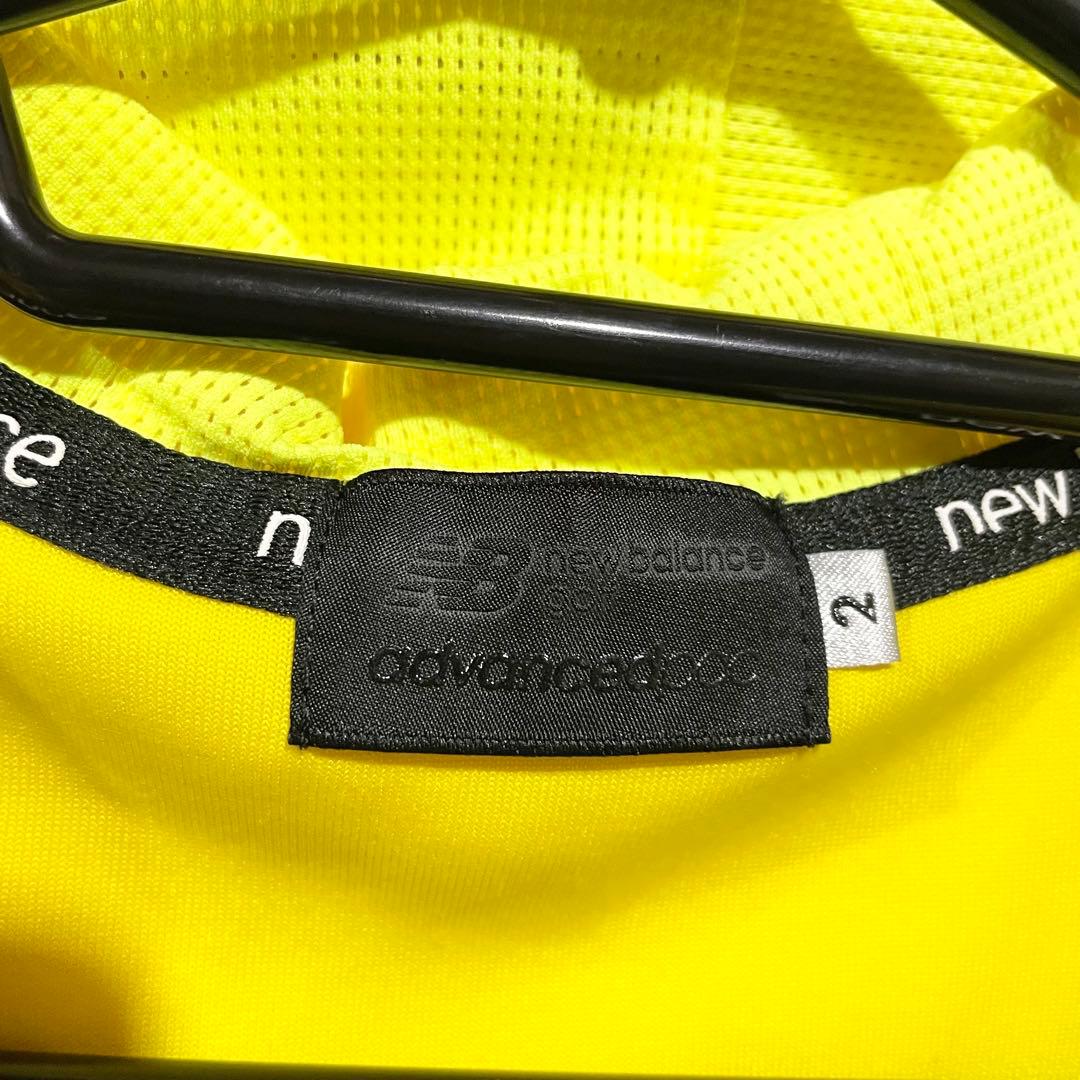 NEW BALANCE ニューバランス ジップ パーカー イエロー サイズ2 L