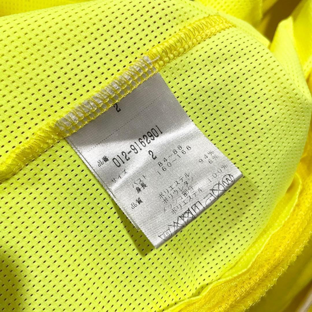 NEW BALANCE ニューバランス ジップ パーカー イエロー サイズ2 L