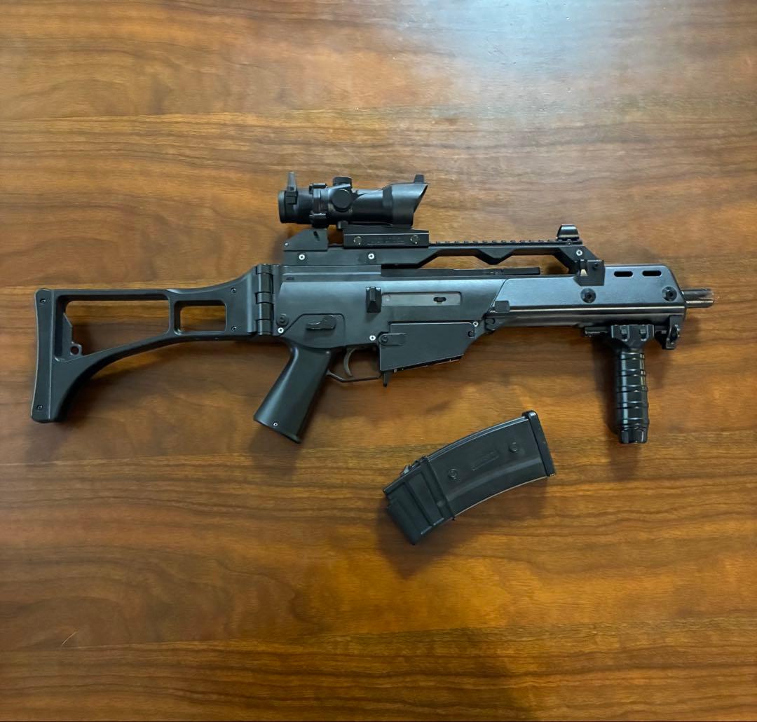 東京マルイ カスタム品 G36C 電動ガン　金属ピニオンギア　ハイパワーモーター