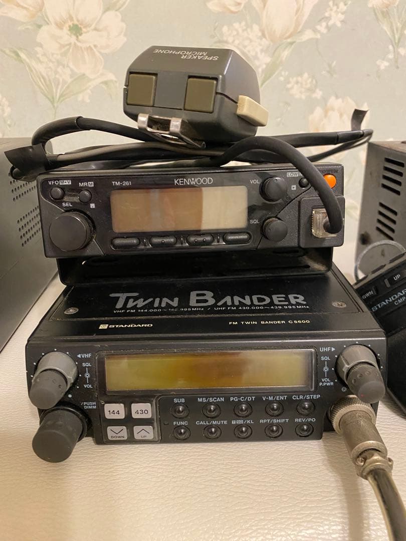 受信機 ICOM IC-T70 & KENWOOD TM-261 & SP-3000N