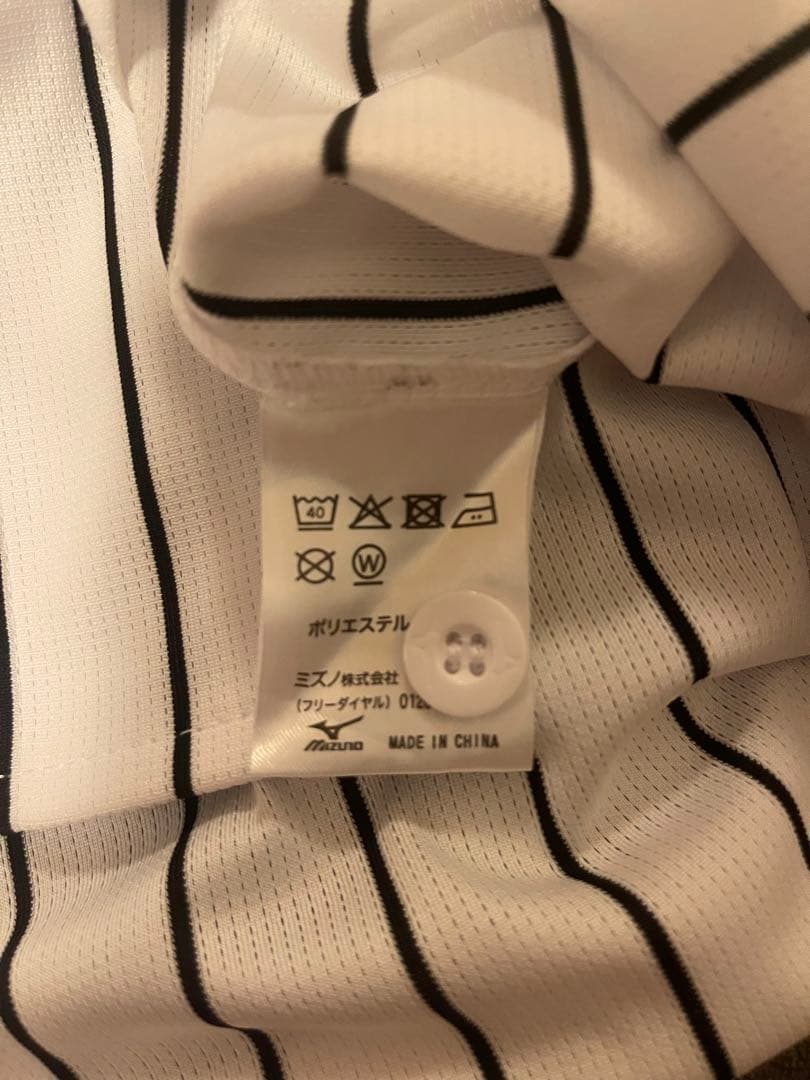 阪神タイガース　2025年モデル　ホームレプリカユニフォーム　Lサイズ 藤川球児