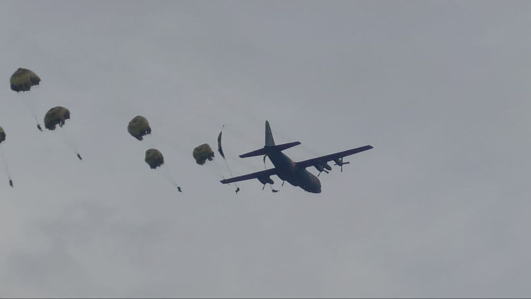 陸上自衛隊第1空挺団降下訓練開始記念ワッペン