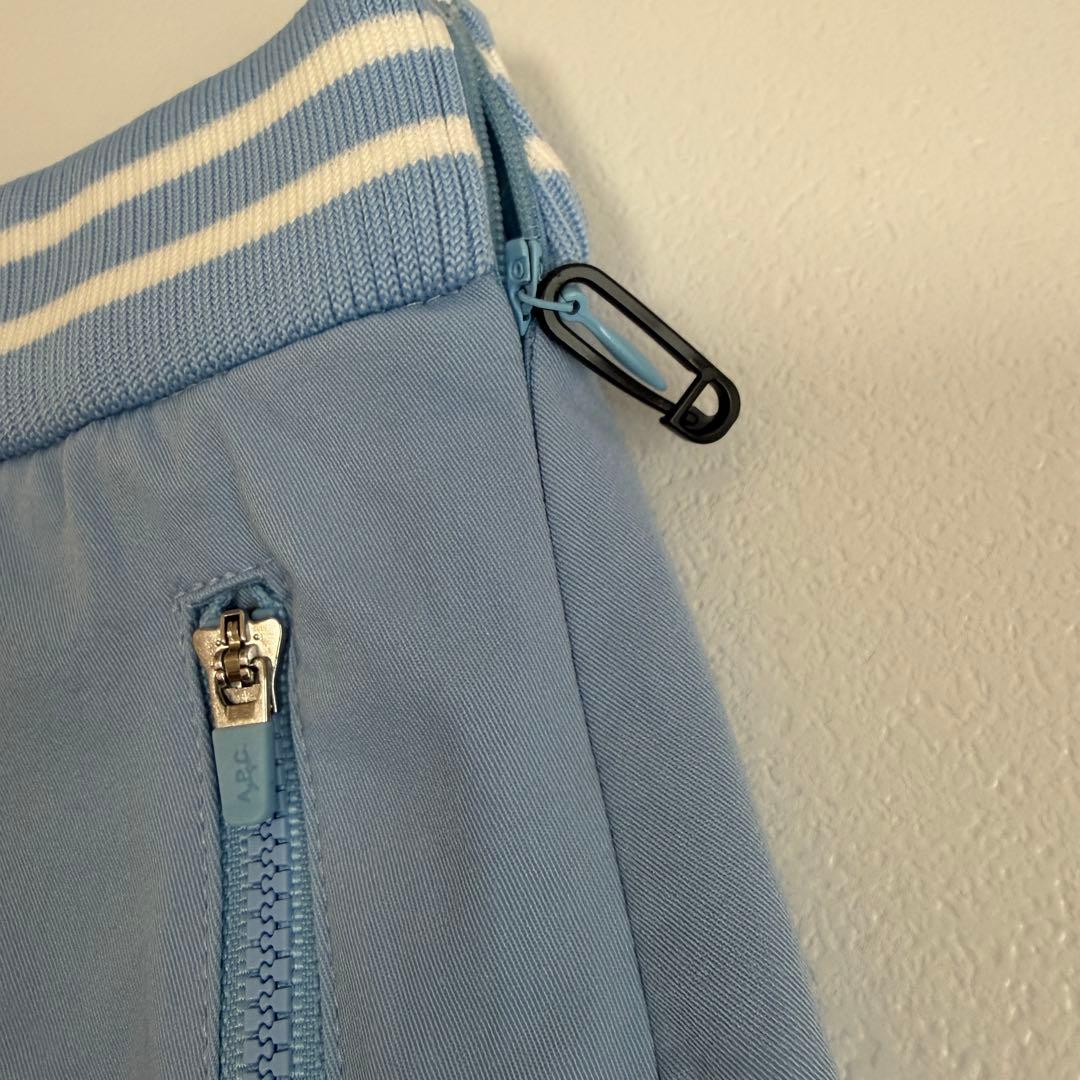 A.P.C. GOLF ライトブルースカート　刺繍ロゴ　Mサイズ